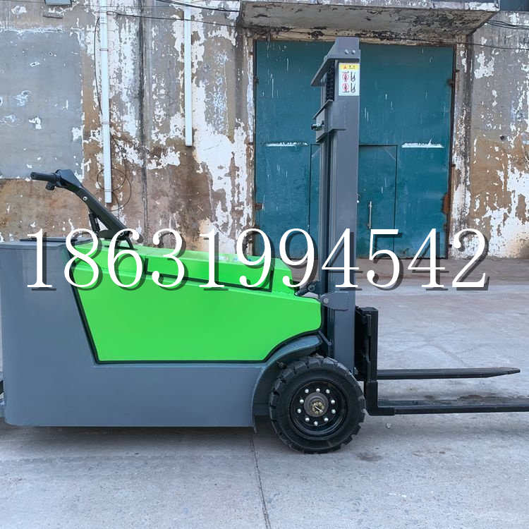 青山区小型电动叉车1吨2吨步行站驾式电瓶堆高充电装卸车液压升降车铲车
